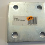 4 Inch drop plate
