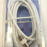 4 Meter coaxial flylead with back to back coiaxel connector