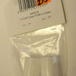 Awning pole c-clip